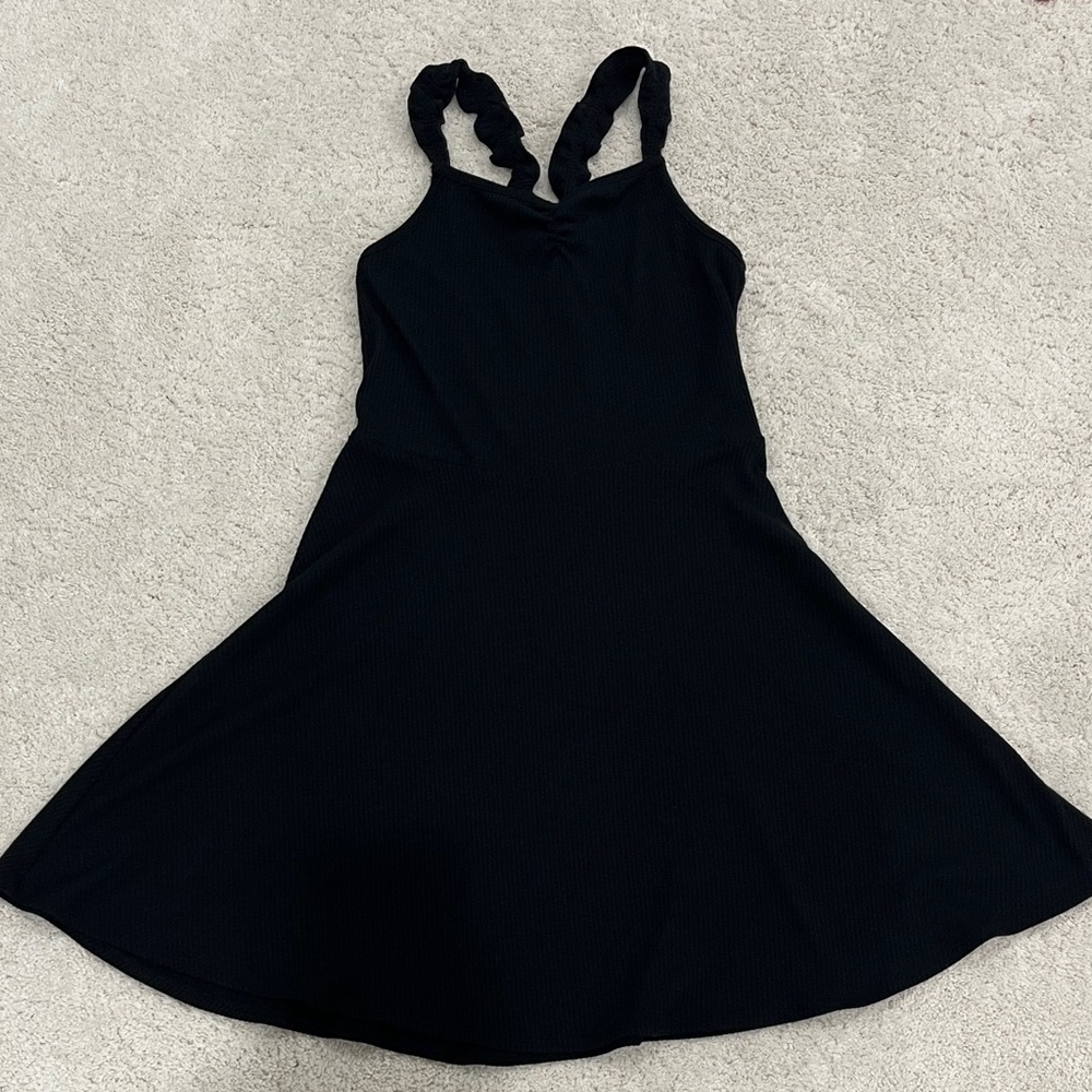 Art Class Black Casual Kids Dress